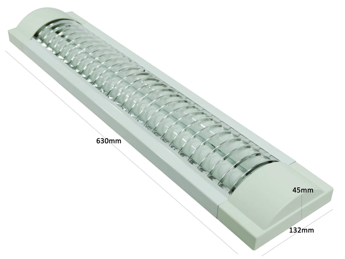 IM1 LAMPARA T/FLUORESCENTE LED 2*9W LUZ BLANCA (TUBOS INCLUIDOS) 61007A-  LED 1500LM