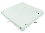 GABINETE LED T5 MODELO “E” TRES TUBOS 10W