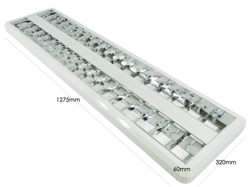 Lámpara T8 gabinete LED techo oficina MINI TRACK T8 LED 2x18W luz neut –  Iluminación Cosmo