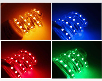 FOCO LED ESPIRAL COLORES